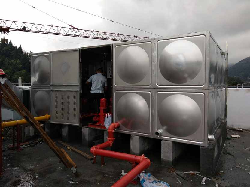 宣恩箱泵一体消防水箱